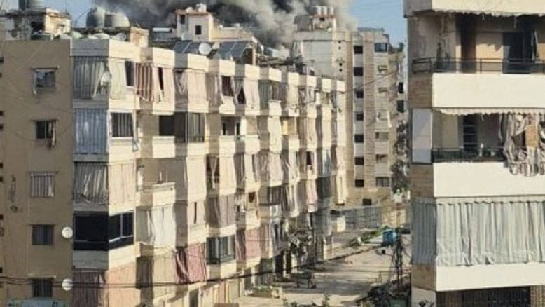 מטרים מנמל התעופה אל-חרירי: הפצצות בלתי-פוסקות במעוז חיזבאללה בביירות