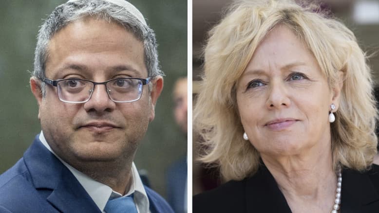 היועמ"שית גלי בהרב מיארה: על בן גביר לסיים את תפקידו; השר תקף: "עבריינית מפוטרת"