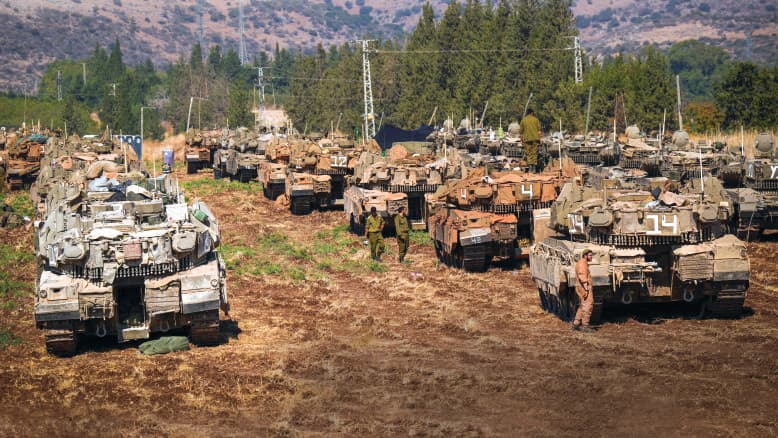 לא רק מהאוויר: בצה"ל נערכים לאפשרות של כניסה קרקעית ללבנון