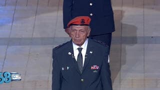 הלך לעולמו דוד רוקני, המפקד המיתולוגי של טקס המשואות